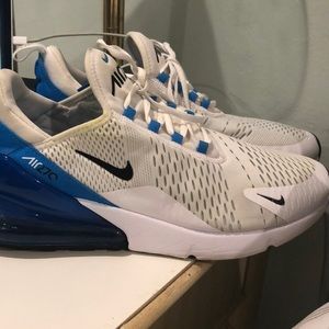 Nike Air Max 270 blue/white size 12